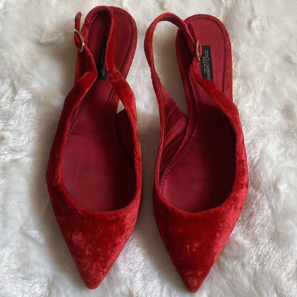 Authentic Dolce & Gabbana Velvet Micro Sicily Bag and Shoes - Picture 4 of 16